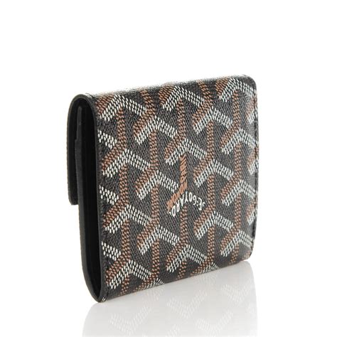 goyard coin bank|GOYARD Goyardine Marigny Coin Purse Wallet Black.